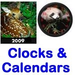 Clocks, Wall Clocks, Calendars
