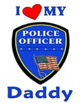 I Love My Police Officer Daddy
