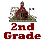 2nd Grade Schoolhouse T-shirts