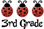 3rd Grade School Ladybug Gifts and Apparel