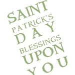 St. Patrick's Day Blessing T-shirts and Gifts St. Patrick's Day Blessing T-shirts and Gifts