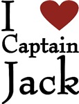 I Love (heart) Captain Jack T-shirts & Gifts I Love (heart) Captain Jack T-shirts & Gifts