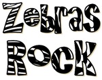 Zebras Rock Zebra Zoo Animal T-shirts Gifts Zebras Rock Zebra Zoo Animal T-shirts Gifts