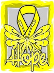 Hope Butterfly Sarcoma Ribbon Shirts Hope Butterfly Sarcoma Ribbon Shirts