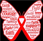 Butterfly Bone Cancer Ribbon Butterfly Bone Cancer Ribbon