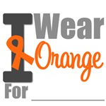 I Wear Orange Ribbon T-Shirts, Apparel & Gifts I Wear Orange Ribbon T-Shirts, Apparel & Gifts