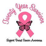 20 Year Breast Cancer Survivor T-Shirts 20 Year Breast Cancer Survivor T-Shirts