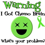 Warning Chemo Brain Lymphoma T-Shirts & Gifts Warning Chemo Brain Lymphoma T-Shirts & Gifts