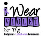 I Wear Violet Ribbon T-Shirts & Gifts Retro Style I Wear Violet Ribbon T-Shirts & Gifts Retro Style