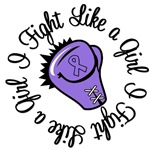 I Fight Like a Girl Hodgkin's Lymphoma T-Shirts I Fight Like a Girl Hodgkin's Lymphoma T-Shirts