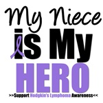 Hodgkin's Lymphoma Hero (Niece) Shirts Hodgkin's Lymphoma Hero (Niece) Shirts