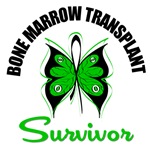 Bone Marrow Transplant Survivor Butterfly T-Shirts Bone Marrow Transplant Survivor Butterfly T-Shirts