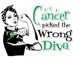 Liver Cancer Picked The Wrong Diva Shirts Liver Cancer Picked The Wrong Diva Shirts