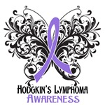 Butterfly Floral Hodgkins Disease Shirts Butterfly Floral Hodgkins Disease Shirts