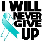 I Will Never Give Up Cervical Cancer Shirts I Will Never Give Up Cervical Cancer Shirts
