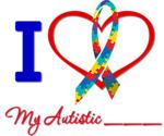 Autistic Ribbon Love Shirts & Gifts Autistic Ribbon Love Shirts & Gifts