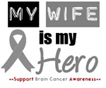 Brain Cancer Hero (Wife) T-Shirts & Gifts Brain Cancer Hero (Wife) T-Shirts & Gifts