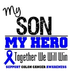 Colon Cancer Hero Son Shirts & Gifts Colon Cancer Hero Son Shirts & Gifts