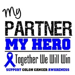 Colon Cancer Hero Partner Shirts & Gifts Colon Cancer Hero Partner Shirts & Gifts