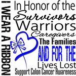 I Wear A Ribbon Tribute Colon Cancer Gifts I Wear A Ribbon Tribute Colon Cancer Gifts