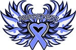 Stomach Cancer Heart Wings Shirts Stomach Cancer Heart Wings Shirts