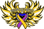 Bladder Cancer Heart Wings Shirts Bladder Cancer Heart Wings Shirts