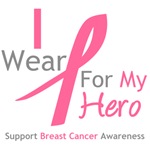 I Wear Pink For My Hero Shirts, Tees & Gift I Wear Pink For My Hero Shirts, Tees & Gift