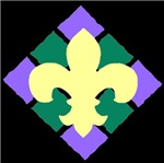 Fleur De Lis Tile