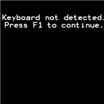No keyboard No keyboard