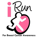 I Run For Breast Cancer Awareness T-Shirts I Run For Breast Cancer Awareness T-Shirts