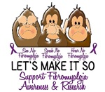 See Speak Hear No Fibromyalgia Apparel Gifts See Speak Hear No Fibromyalgia Apparel Gifts