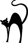 Retro Black Cat Retro Black Cat