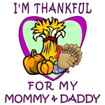 Thankful For Mommy & Daddy Tee's and Gifts