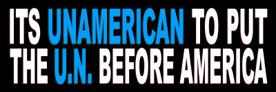 U.N. is UnAmerican