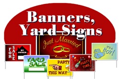 YARD SIGNS & BANNERS