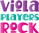 Viola Players Rock T-shirt Gifts