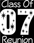 Class Of 2007 Reunion Tee Shirts