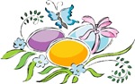 Easter Eggs with Butterfly T-shirts & Gifts Easter Eggs with Butterfly T-shirts & Gifts