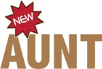 New Aunt Auntie Baby Birth T-shirts Gifts New Aunt Auntie Baby Birth T-shirts Gifts