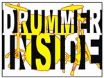 Drummer Inside t-shirts gifts Drummer Inside t-shirts gifts