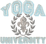 Yoga University Fleur de Lis T-shirts Gifts Yoga University Fleur de Lis T-shirts Gifts