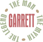Garrett the Man Myth Legend Tees Gifts Garrett the Man Myth Legend Tees Gifts