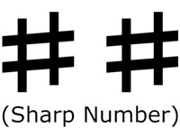 Sharp Number Sharp Number