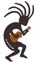 Ukulele Playing Kokopelli Ukulele Playing Kokopelli
