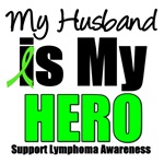 My Husband is My Hero Lymphoma T-Shirts My Husband is My Hero Lymphoma T-Shirts