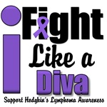 I Fight Like a Diva Hodgkin's Disease T-Shirts I Fight Like a Diva Hodgkin's Disease T-Shirts