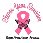 11 Year Breast Cancer Survivor T-Shirts 11 Year Breast Cancer Survivor T-Shirts