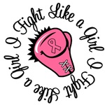 I Fight Like a Girl Breast Cancer T-Shirts I Fight Like a Girl Breast Cancer T-Shirts