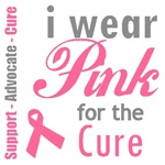 I Wear Pink For The Cure T-Shirts & Gifts I Wear Pink For The Cure T-Shirts & Gifts