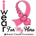 Breast Cancer Hero Ribbon Shirts & Gifts Breast Cancer Hero Ribbon Shirts & Gifts